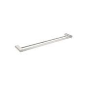 Bianca Double Towel Rail 800mm | Brushed Nickel gallery detail image
