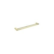 Bianca Double Towel Rail 800mm | Brushed Gold gallery detail image