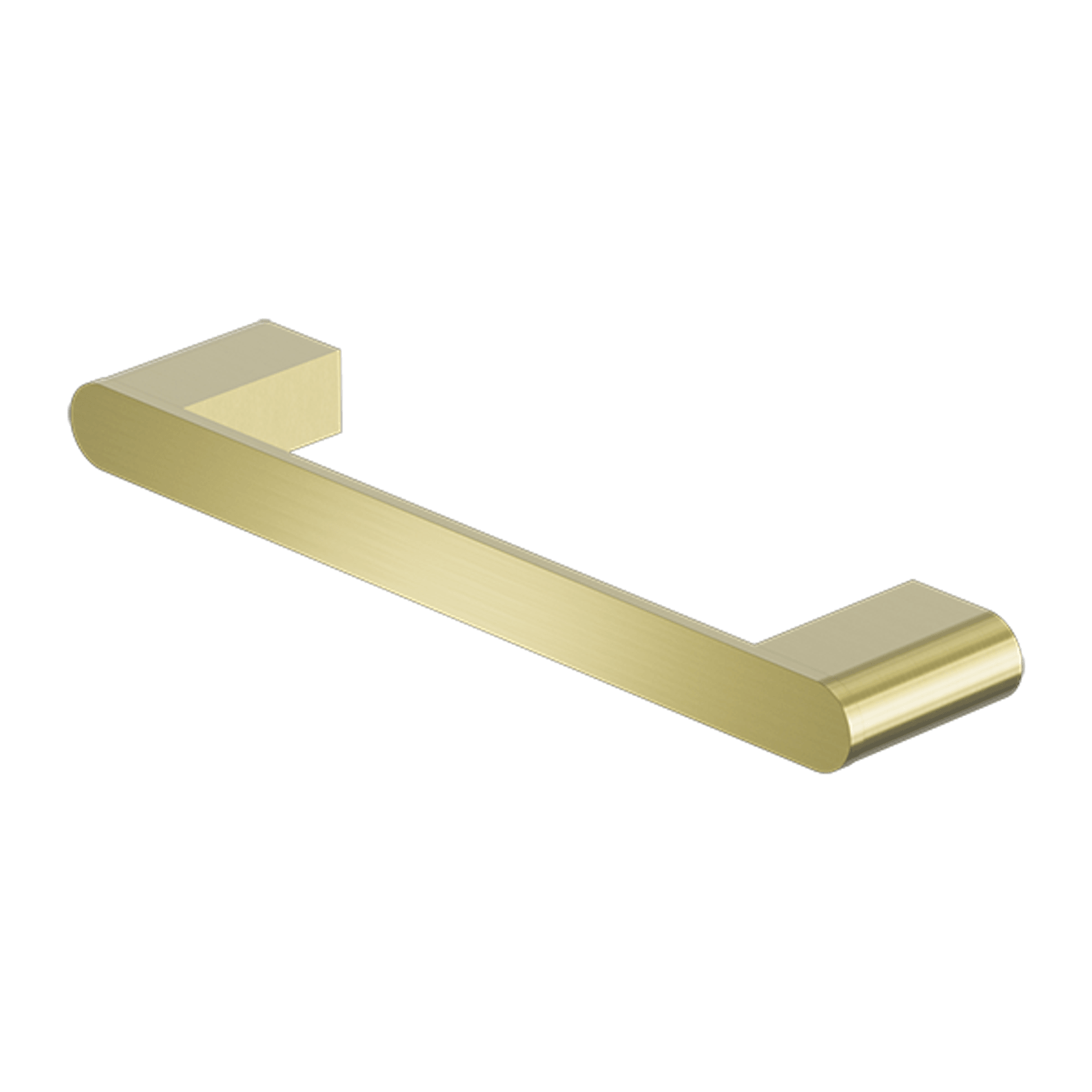 Bianca Hand Towel Rail | Brushed Gold gallery detail image
