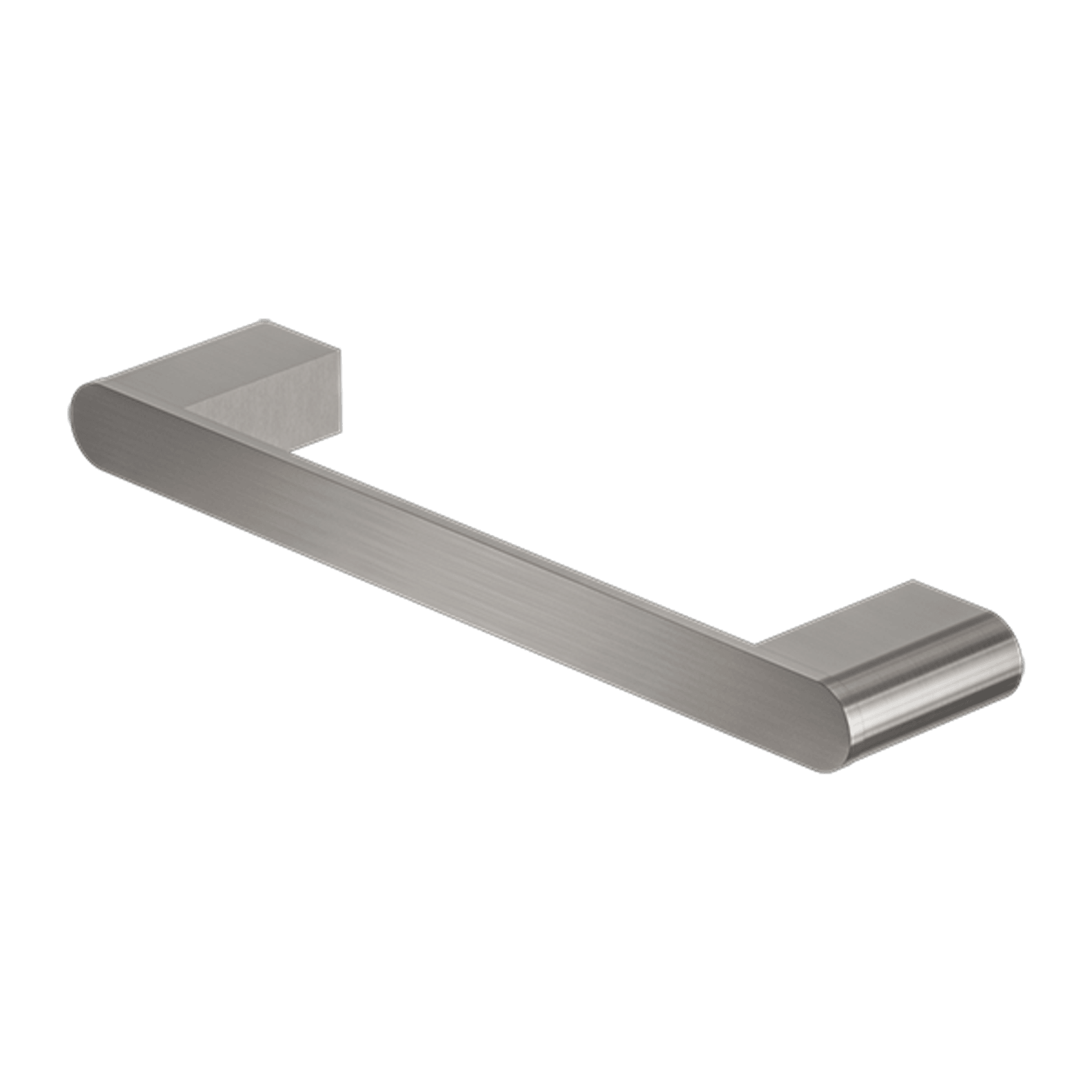 Bianca Hand Towel Rail | Brushed Nickel gallery detail image