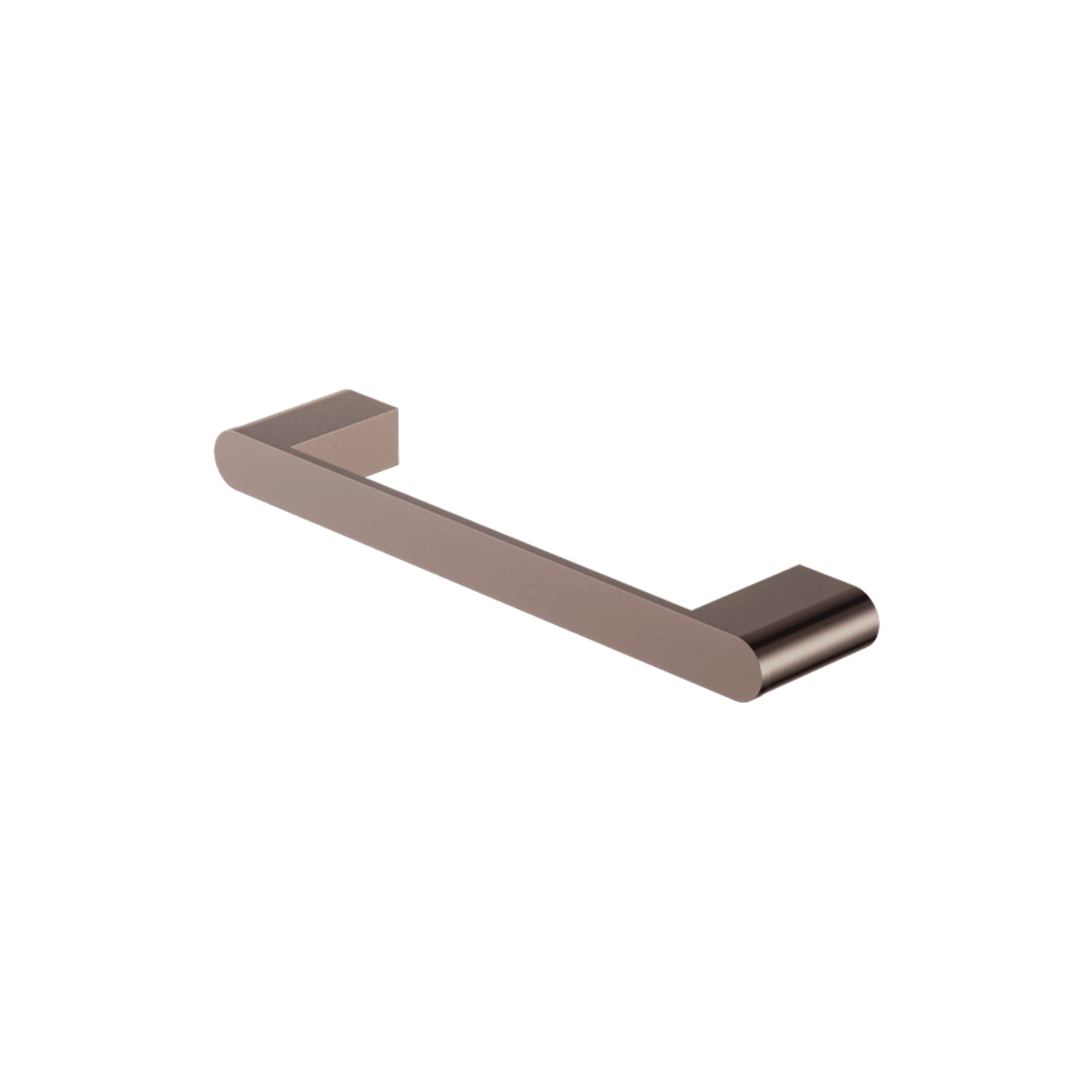 Bianca Hand Towel Rail | Brushed Bronze gallery detail image