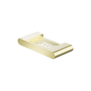 Bianca Soap Dish Holder | Brushed Gold gallery detail image