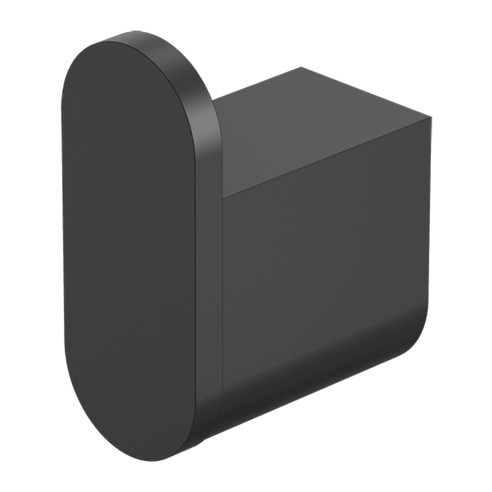 Bianca Robe Hook | Matte Black gallery detail image