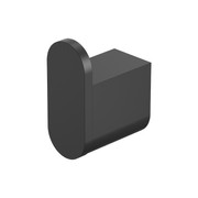 Bianca Robe Hook | Matte Black gallery detail image