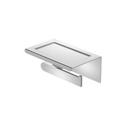Bianca Toilet Roll Holder & Phone Holder | Chrome gallery detail image