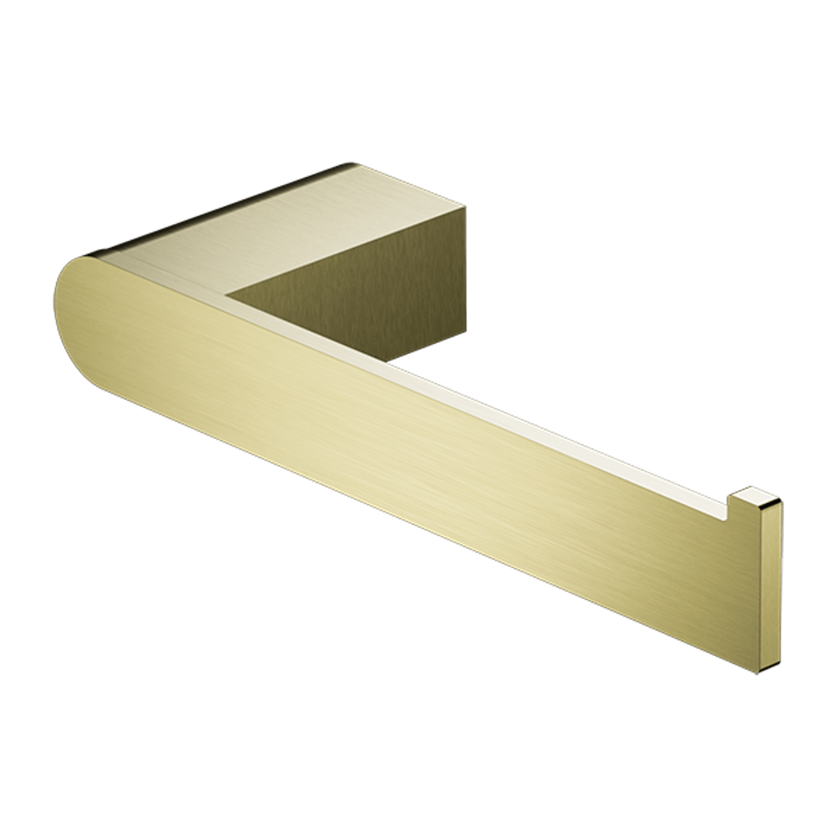Bianca Toilet Roll Holder | Brushed Gold gallery detail image