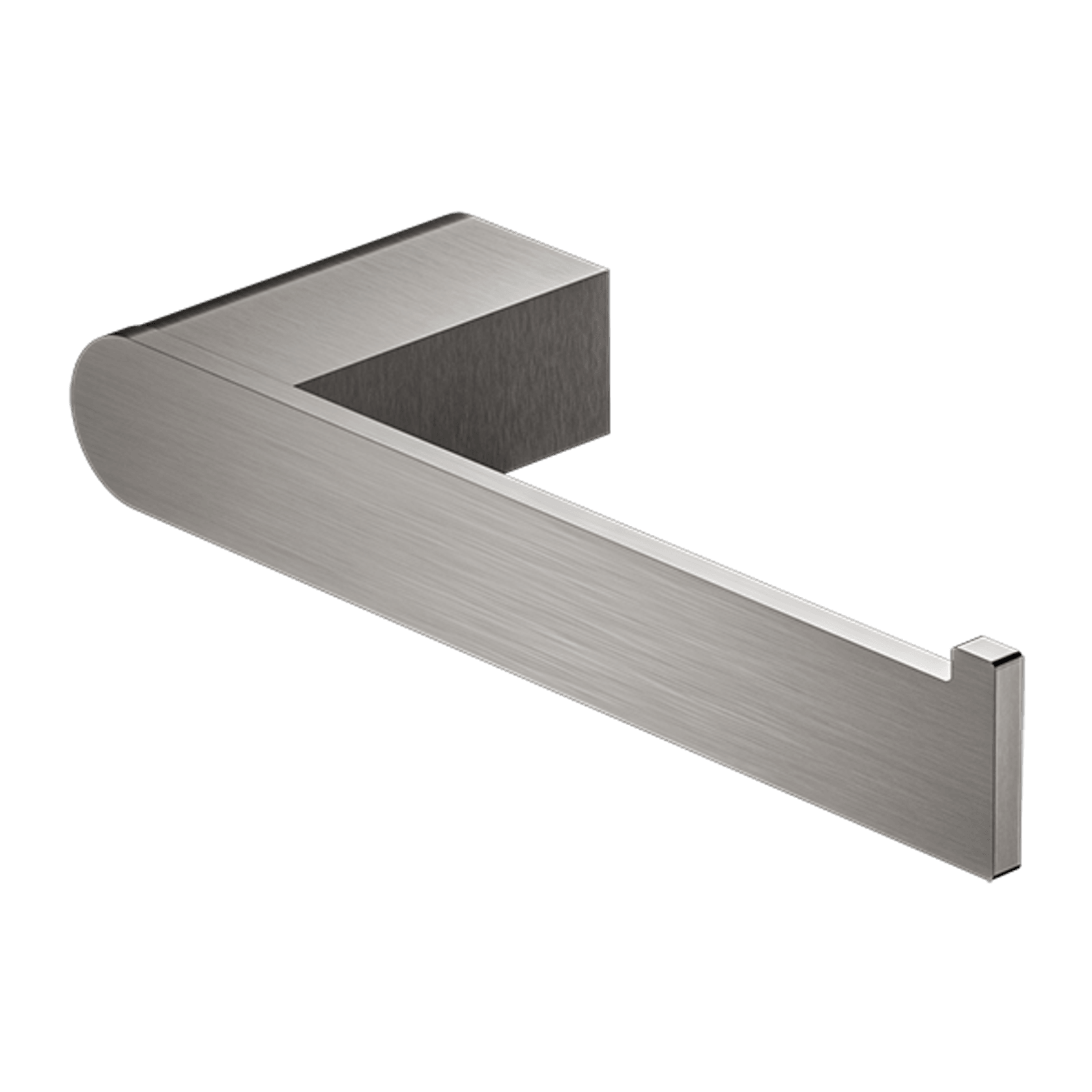 Bianca Toilet Roll Holder | Brushed Nickel gallery detail image