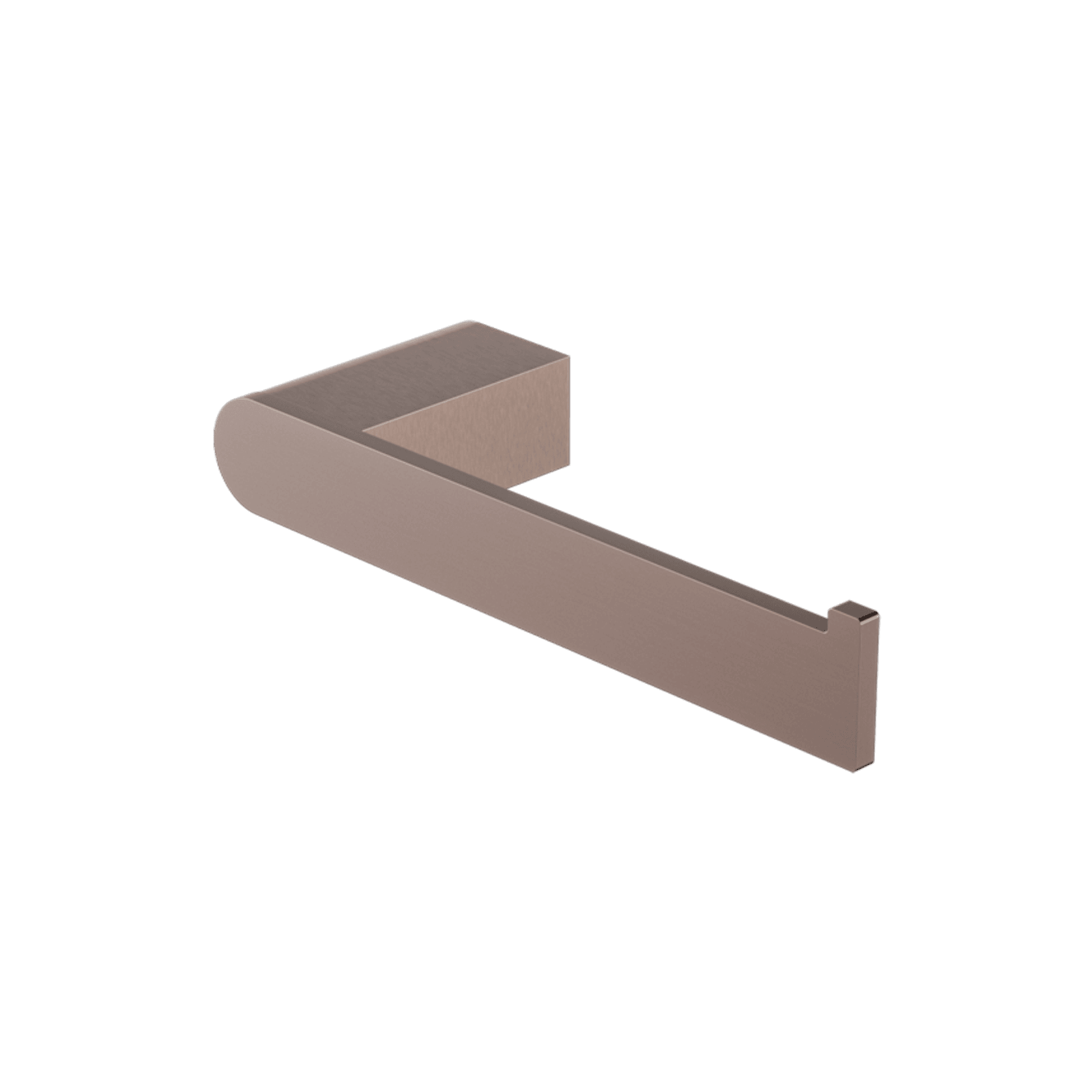 Bianca Toilet Roll Holder | Brushed Bronze gallery detail image