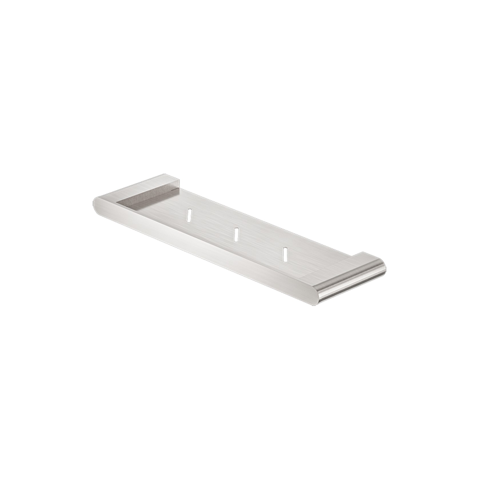 Bianca Metal Shower Shelf | Brushed Nickel gallery detail image
