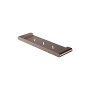 Bianca Metal Shower Shelf | Brushed Bronze gallery detail image