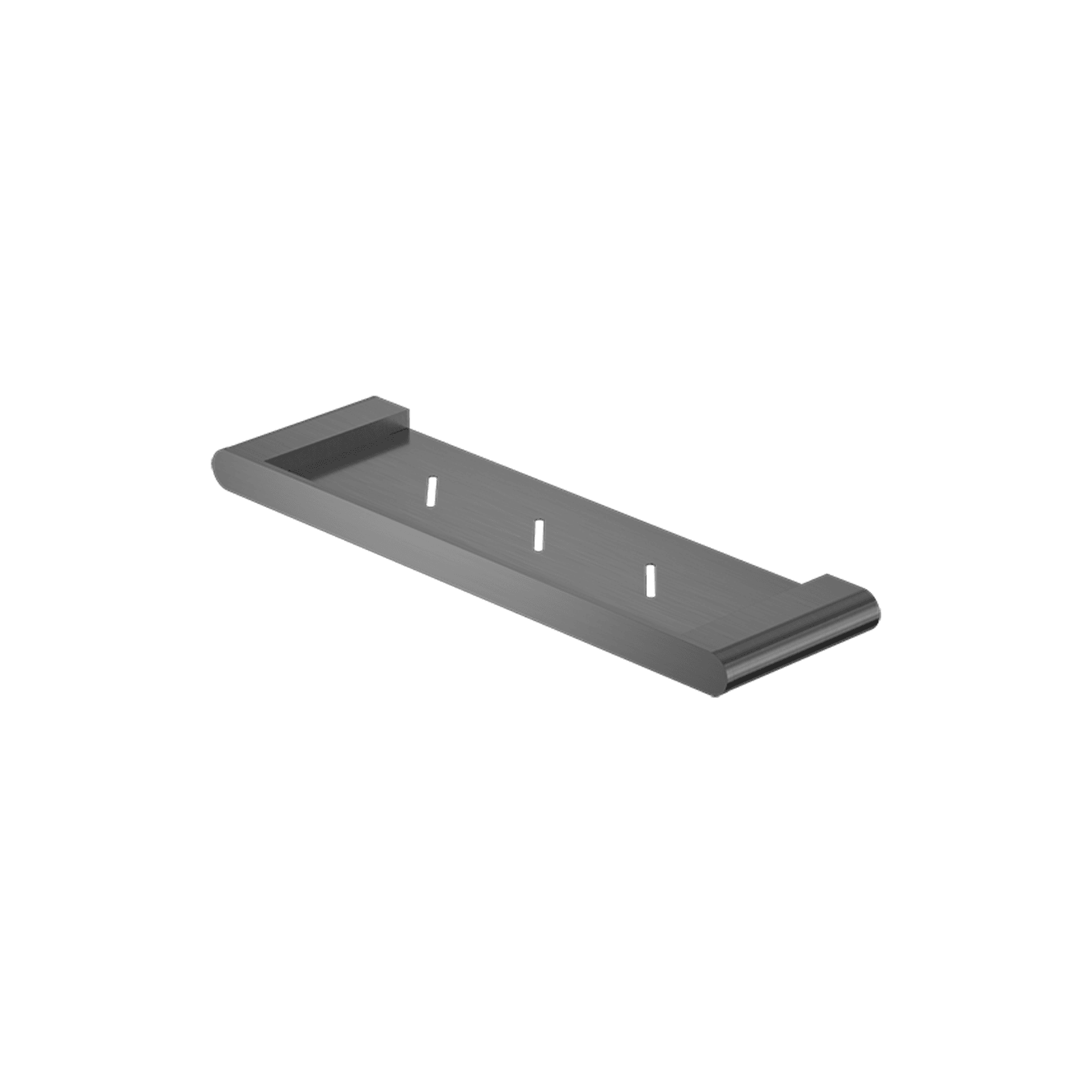 Bianca Metal Shower Shelf | Gun Metal gallery detail image