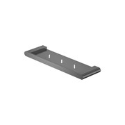 Bianca Metal Shower Shelf | Gun Metal gallery detail image