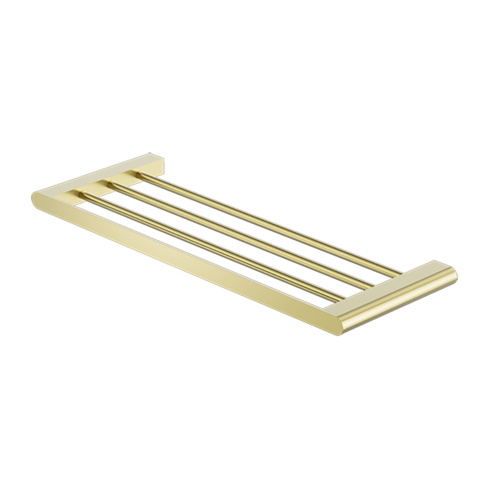 Bianca Towel Rack | Brushed Gold gallery detail image