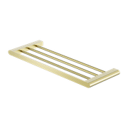 Bianca Towel Rack | Brushed Gold gallery detail image
