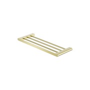 Bianca Towel Rack | Brushed Gold gallery detail image