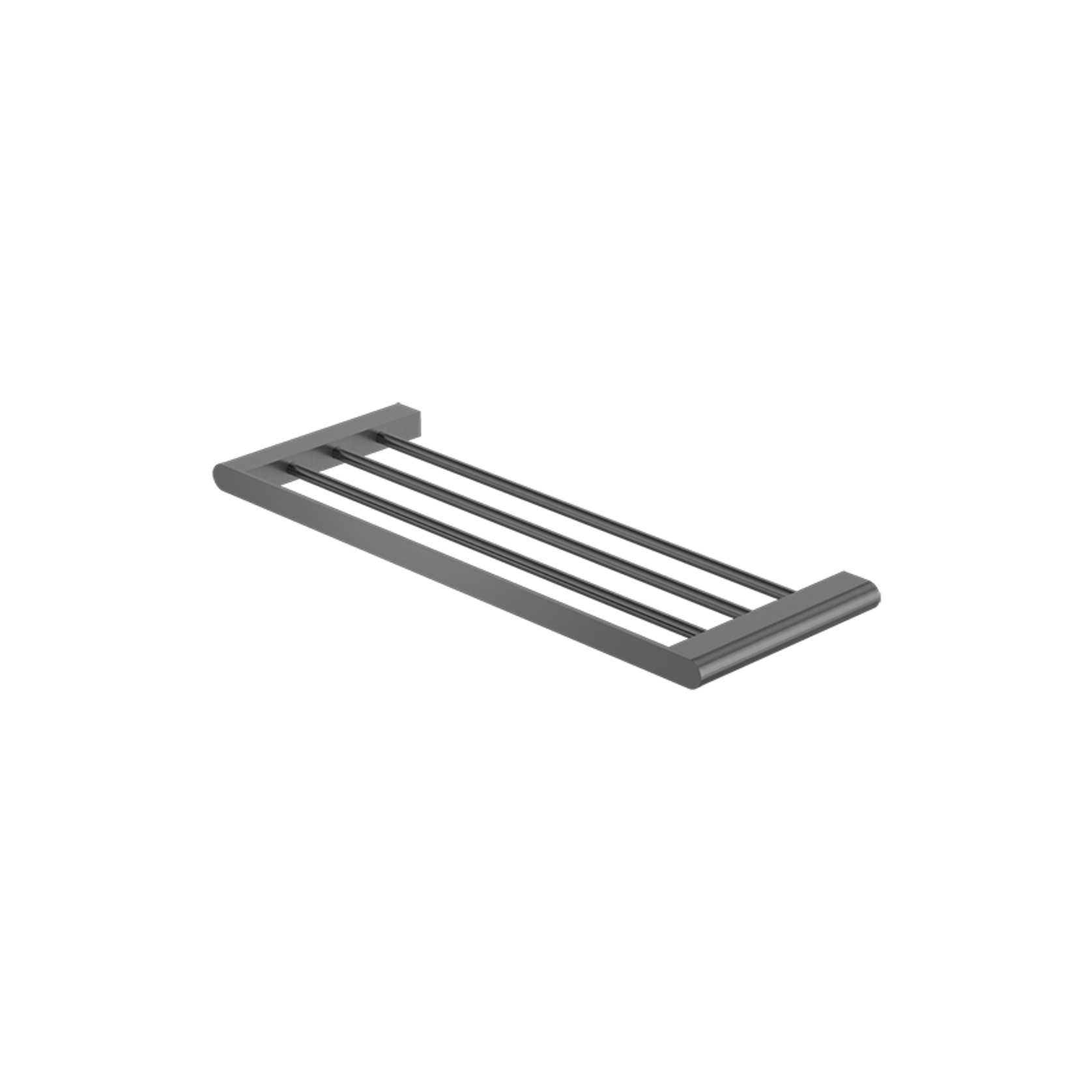 Bianca Towel Rack | Gun Metal gallery detail image