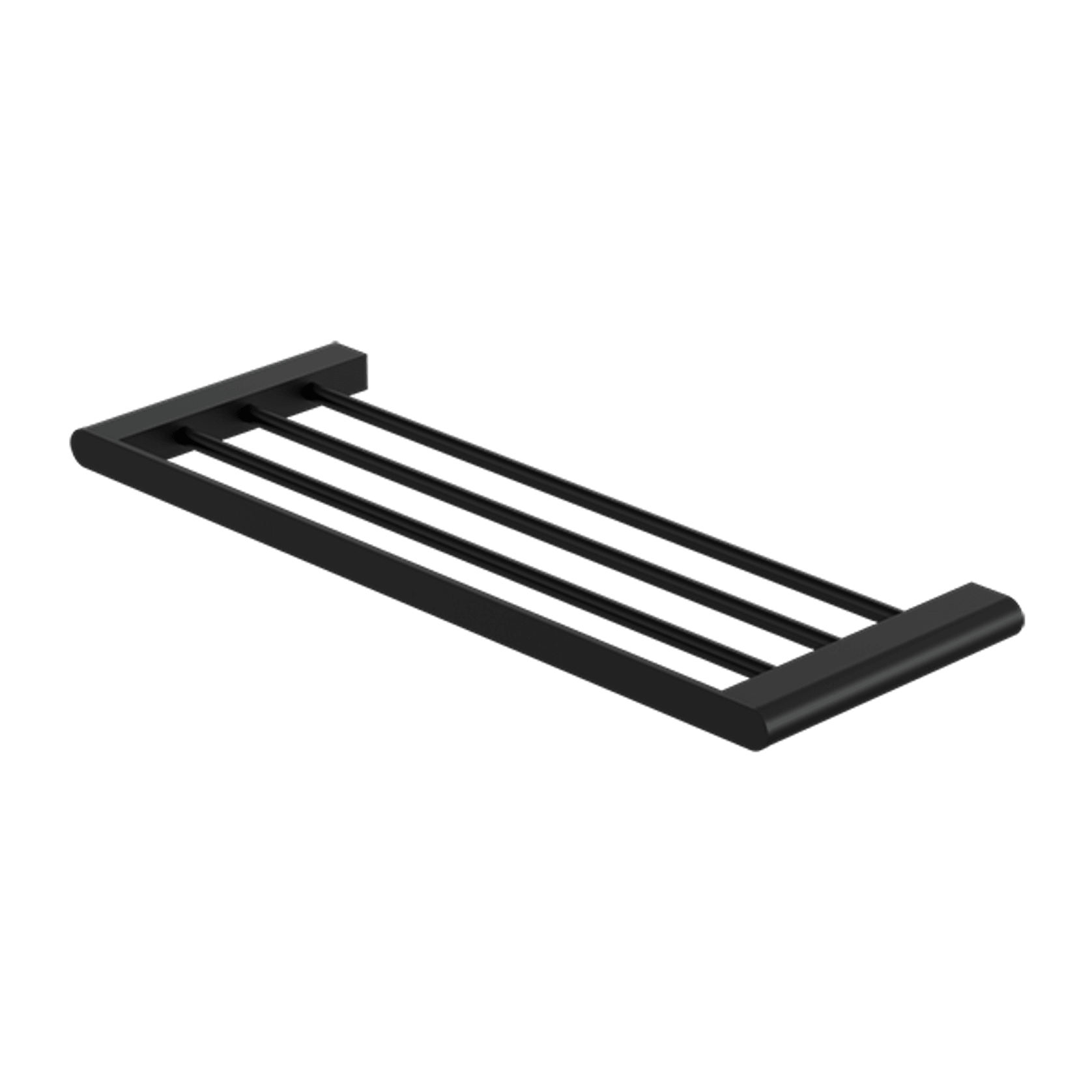 Bianca Towel Rack | Matte Black gallery detail image
