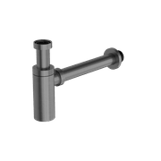 40mm Round Bottle Trap Graphite gallery detail image