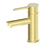 Dolce Basin Mixer Straight Spout All Pressure Brushed Gold gallery detail image