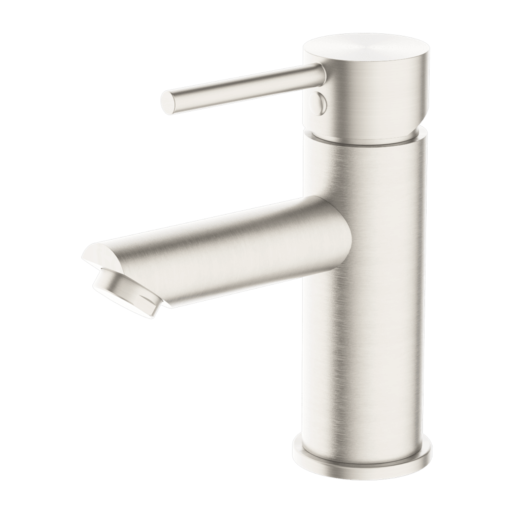 Dolce Basin Mixer Straight Spout All Pressure Brushed Nickel gallery detail image