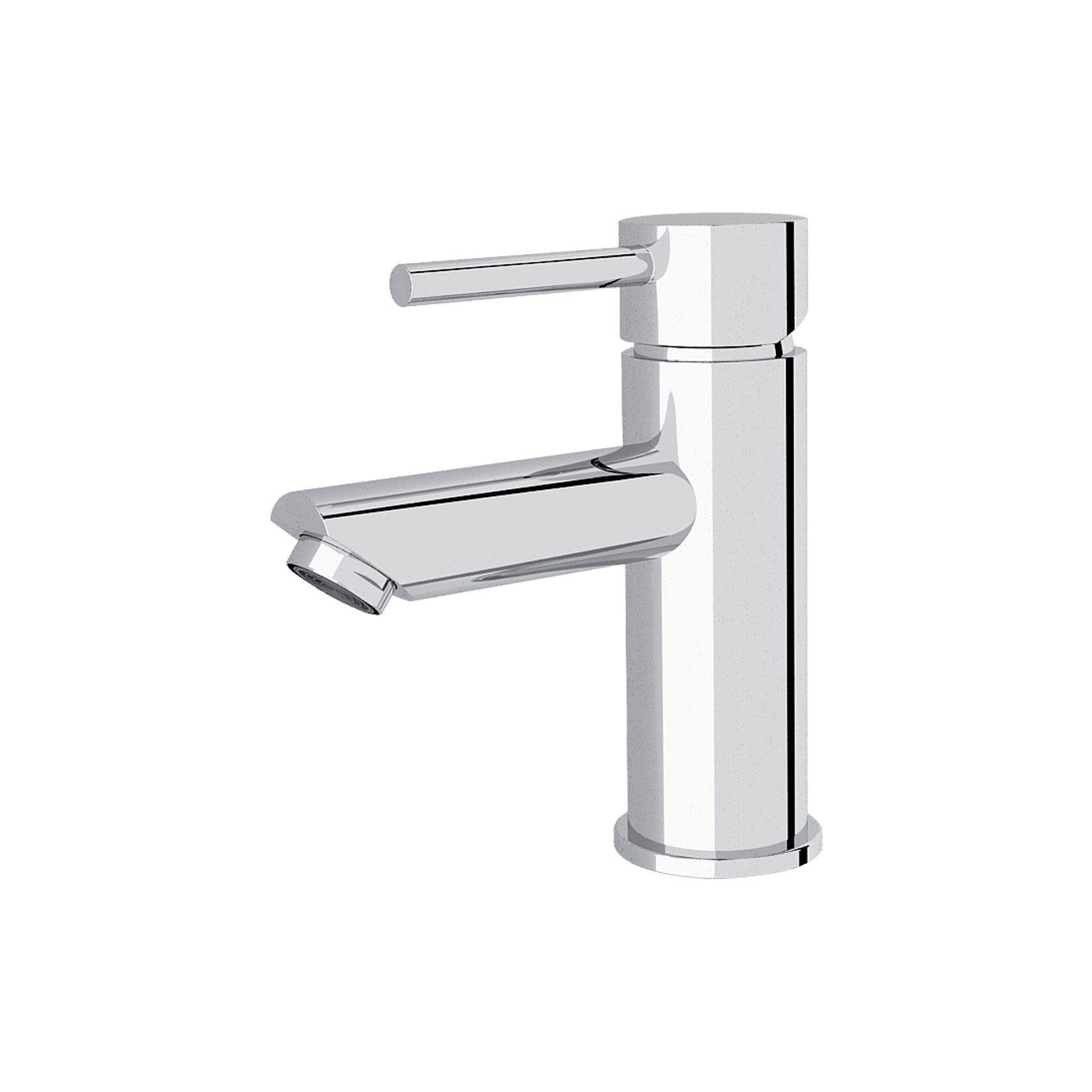 Dolce Basin Mixer Straight Spout All Pressure Chrome gallery detail image