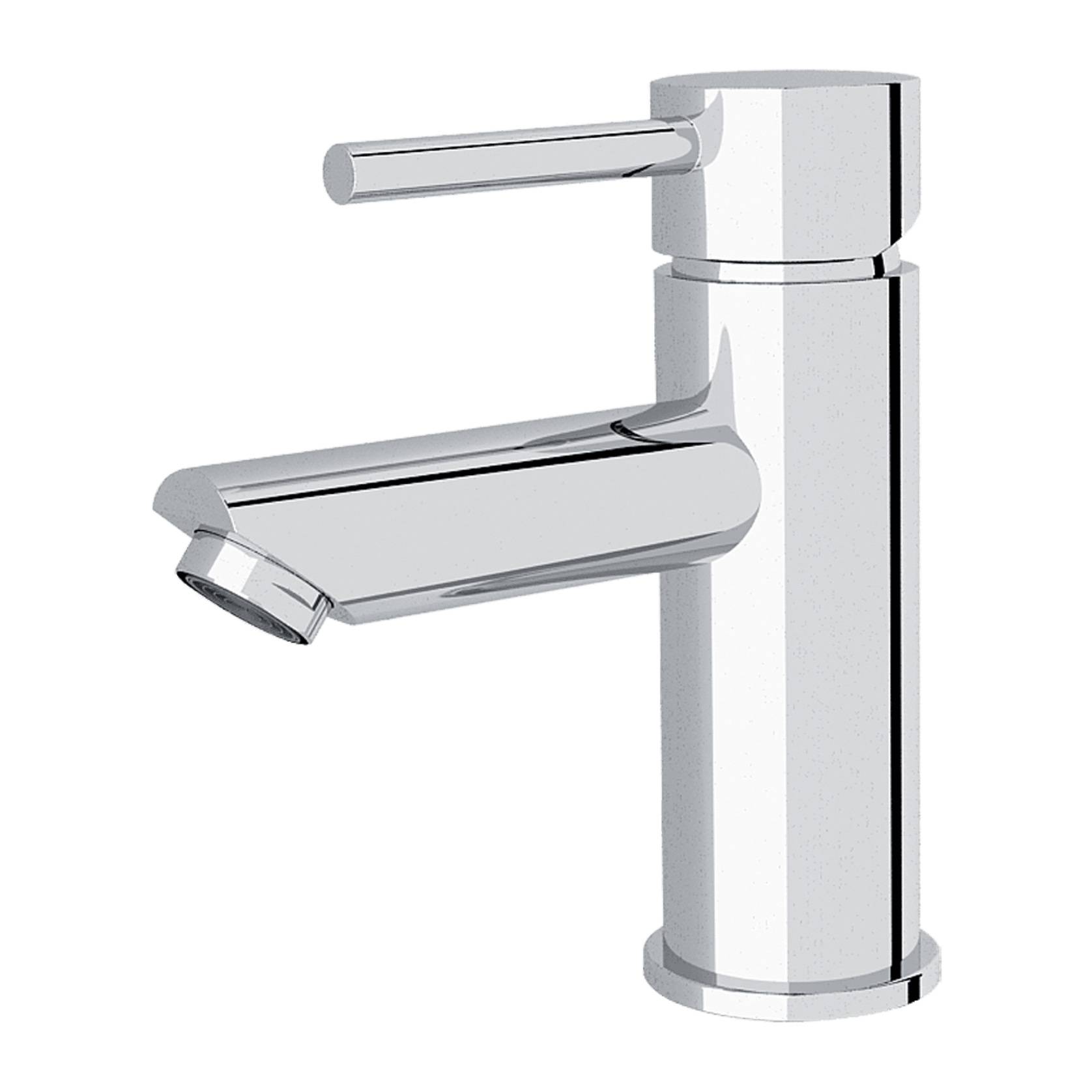 Dolce Basin Mixer Straight Spout All Pressure Chrome gallery detail image