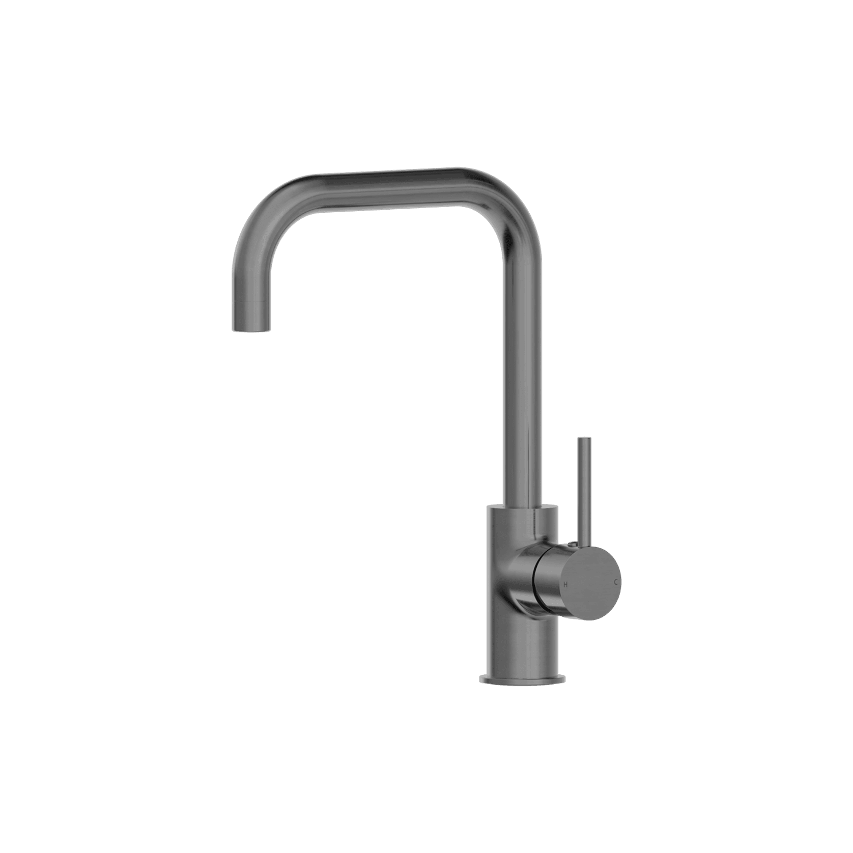 Dolce Kitchen Mixer Square Shape All Pressure Gun Metal gallery detail image