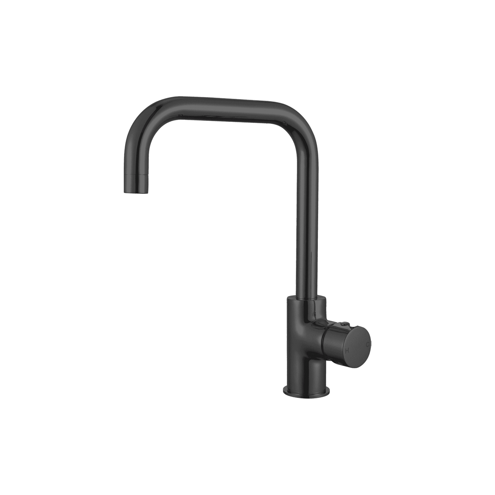 Dolce Kitchen Mixer Square Shape All Pressure Matte Black gallery detail image