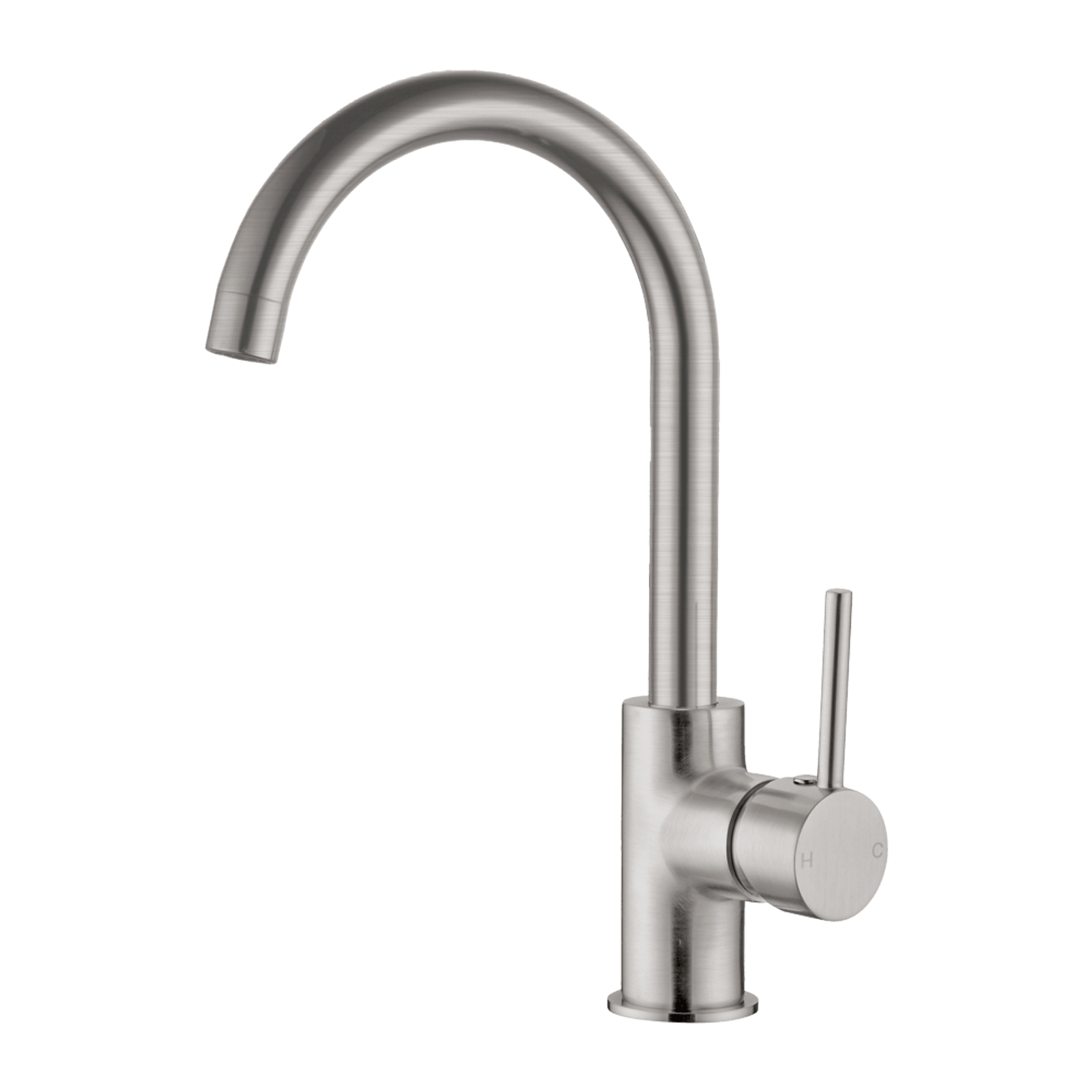 Dolce Kitchen Mixer Gooseneck All Pressure Brushed Nickel gallery detail image