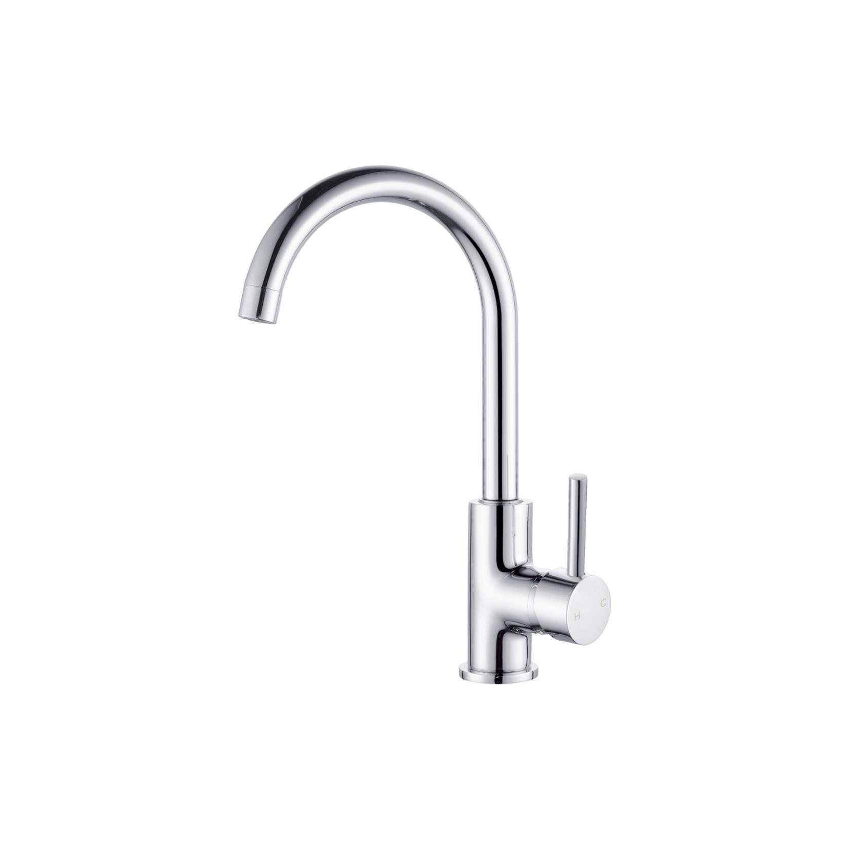 Dolce Kitchen Mixer Gooseneck All Pressure Chrome gallery detail image