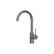Dolce Kitchen Mixer Gooseneck All Pressure Gun Metal gallery detail image