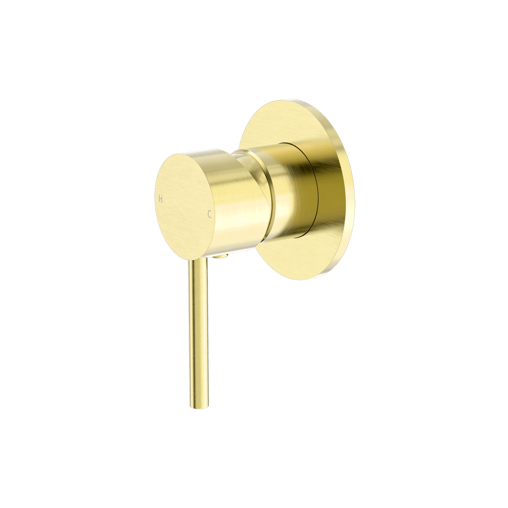 Dolce Shower Mixer All Pressure Brushed Gold gallery detail image