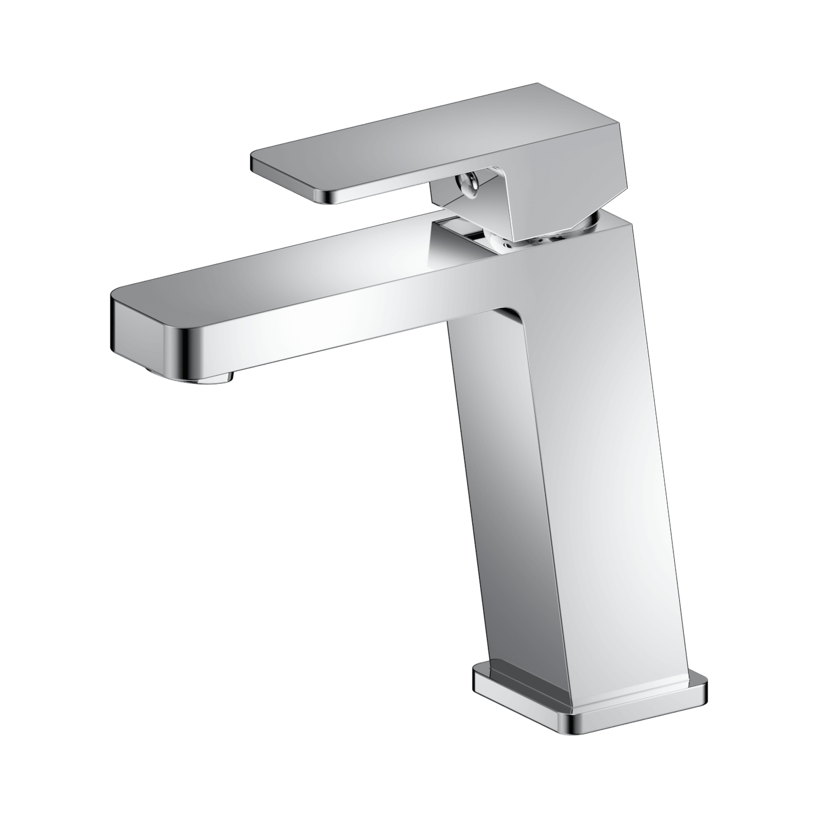 Celia Basin Mixer Angle Spout All Pressure Chrome gallery detail image