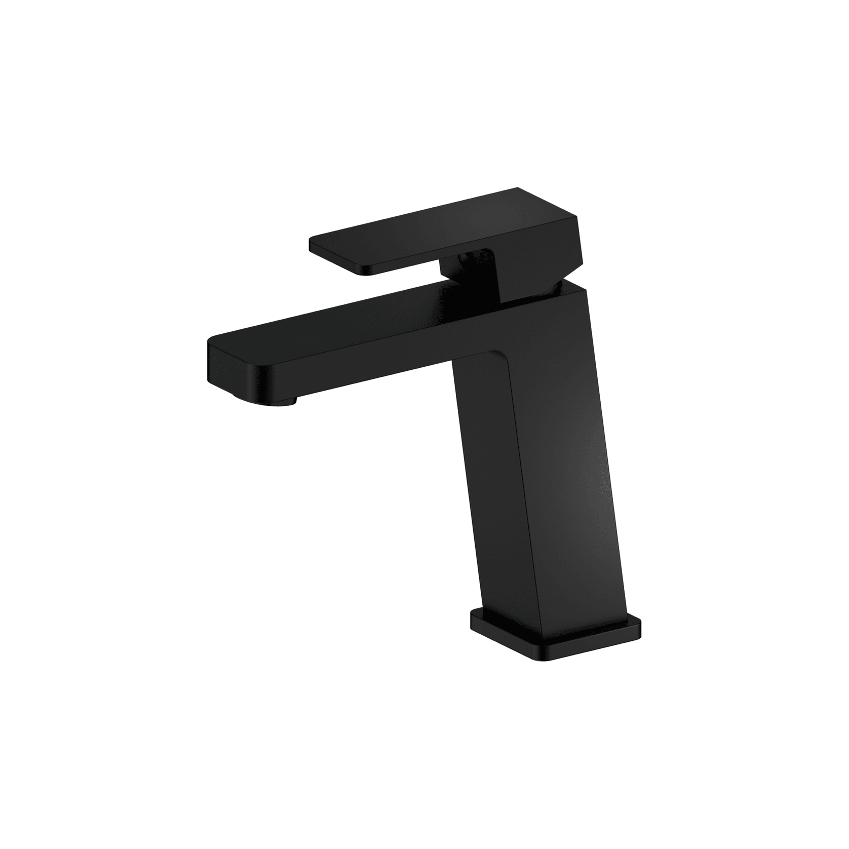 Celia Basin Mixer Angle Spout All Pressure Matte Black gallery detail image