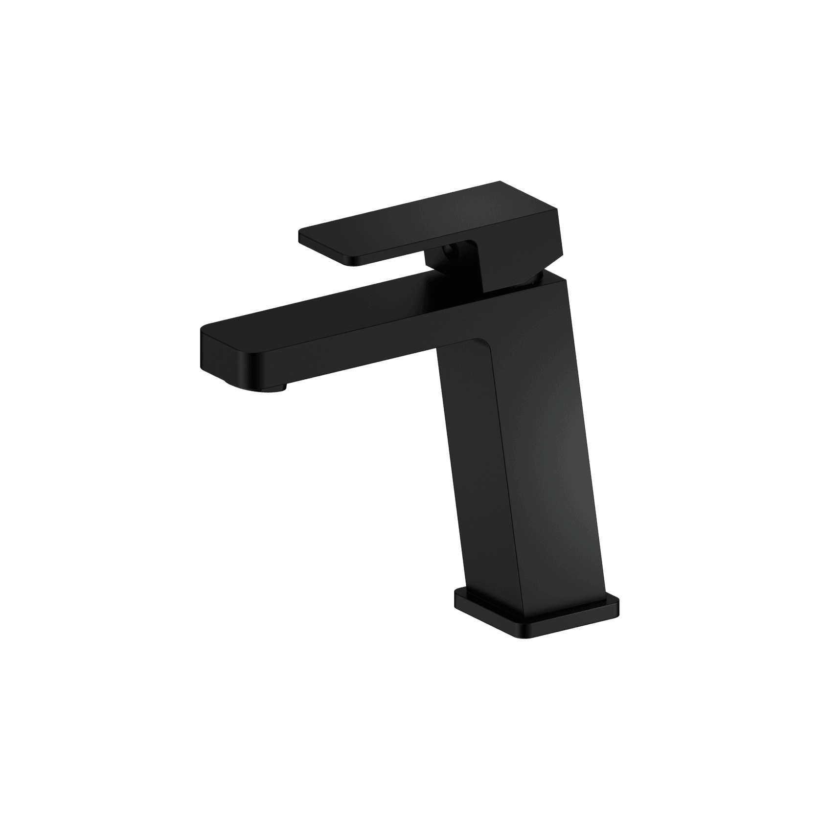 Celia Basin Mixer Angle Spout All Pressure Matte Black gallery detail image