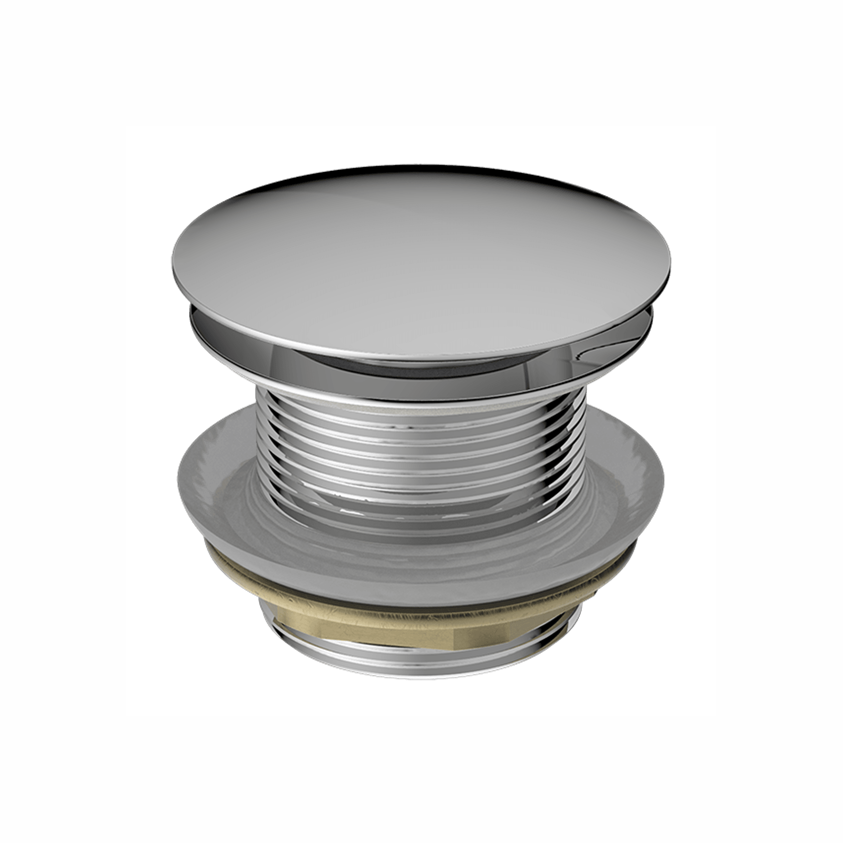 40mm Bath Pop-Up Plug With Removabel Waste No Overflow Chrome gallery detail image