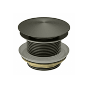 40mm Bath Pop-Up Plug With Removabel Waste No Overflow Graphite gallery detail image