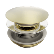 Short Pop Up Bath Waste 40mm Brushed Gold gallery detail image