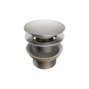 Pop Up Bath Waste 40mm With Overflow Brushed Nickel gallery detail image