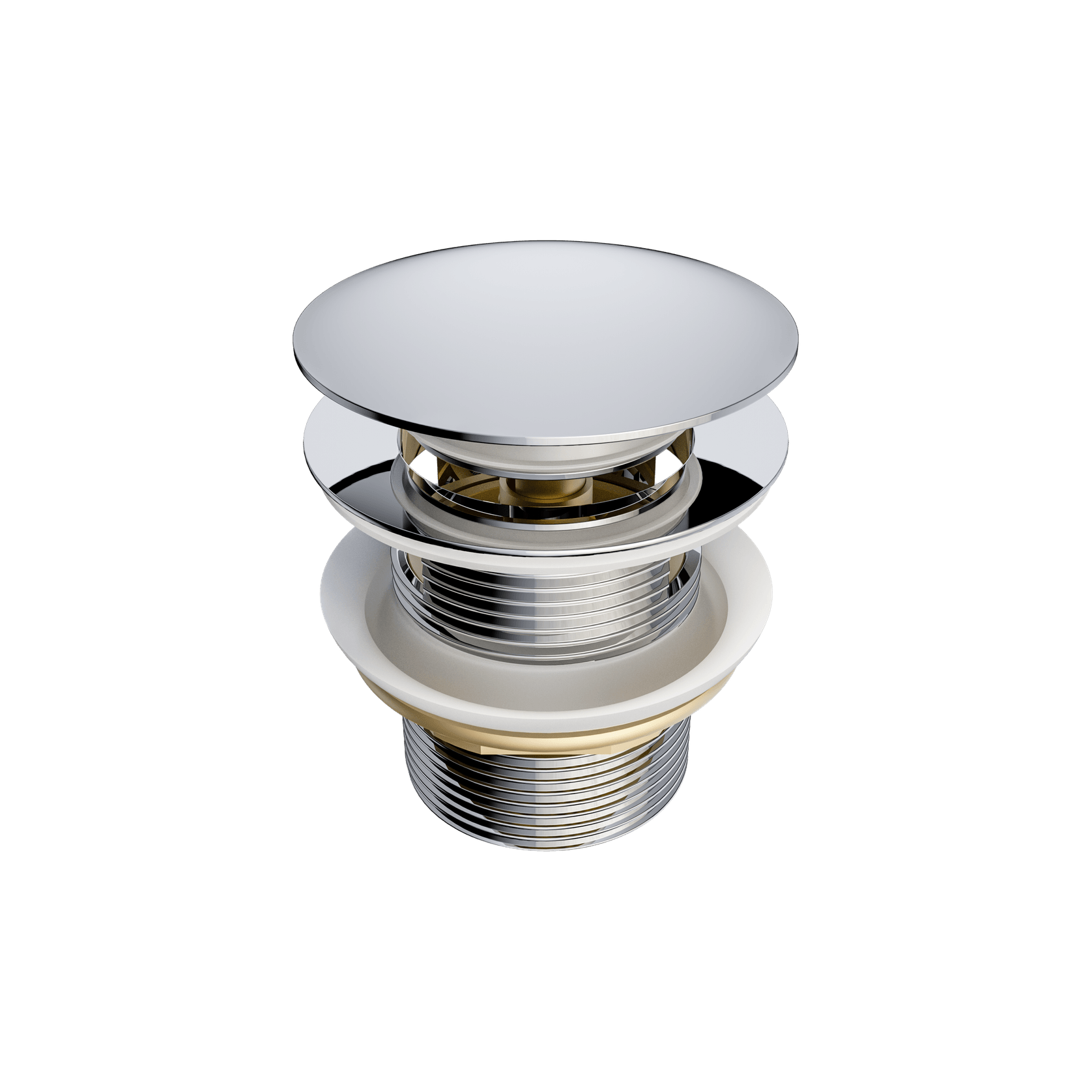 Pop Up Bath Waste 40mm With Overflow Chrome gallery detail image