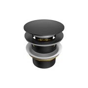 Pop Up Bath Waste 40mm With Overflow Gun Metal gallery detail image