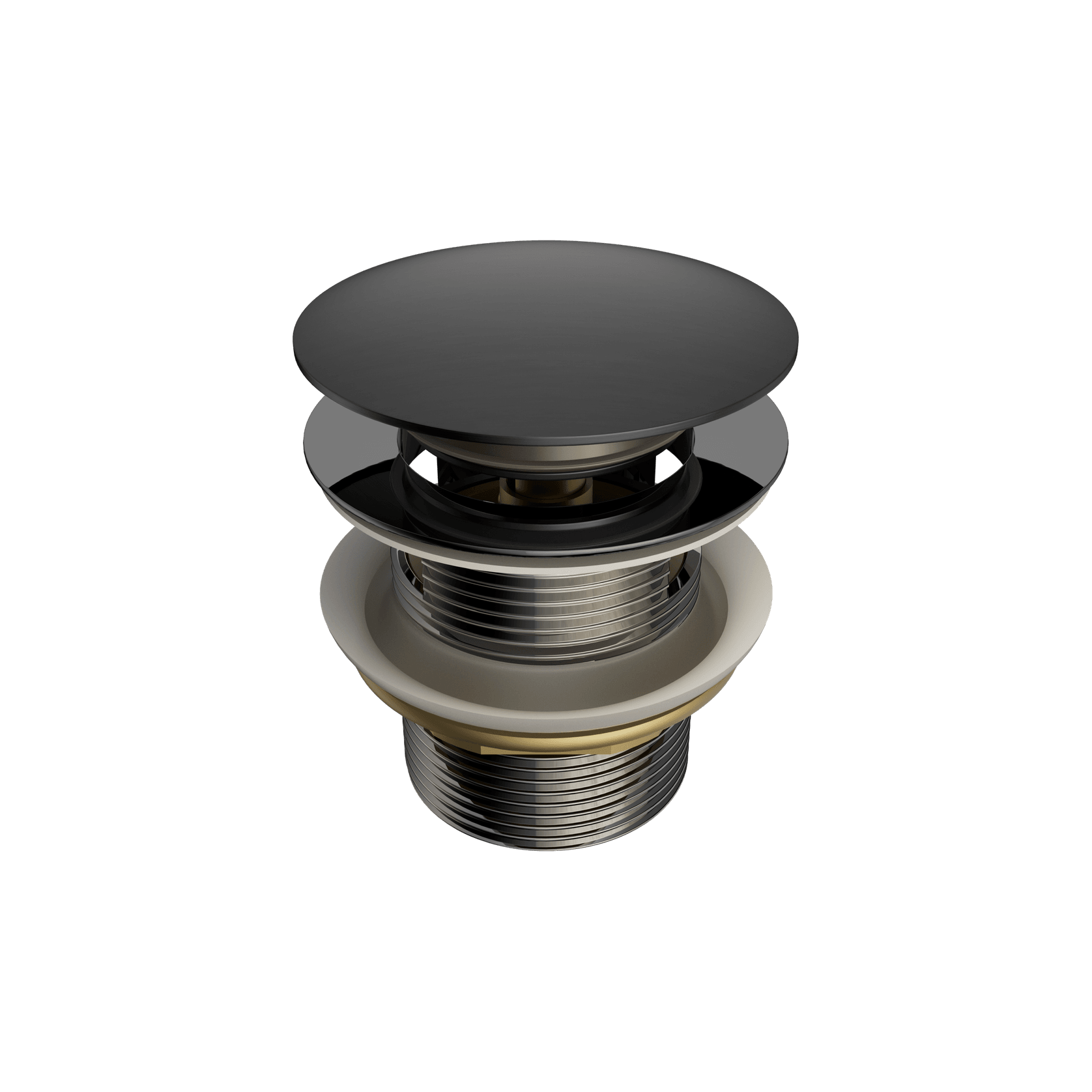 Pop Up Bath Waste 40mm With Overflow Graphite gallery detail image