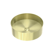 Opal Round 400mm Stainless Steel Basin Brushed Gold gallery detail image