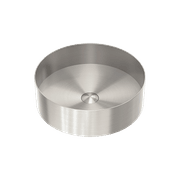 Opal Round 400mm Stainless Steel Basin Brushed Nickel gallery detail image