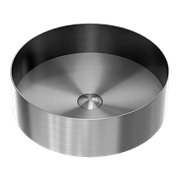 Opal Round 400mm Stainless Steel Basin Graphite gallery detail image