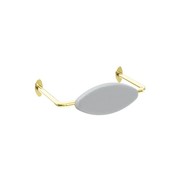 Mecca Care DDA Toilet Backrest Brushed Gold gallery detail image