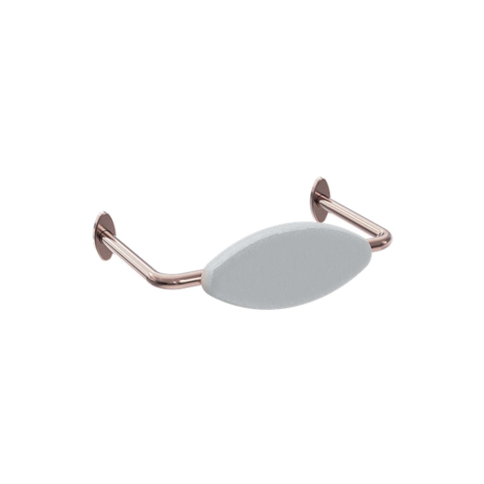 Mecca Care DDA Toilet Backrest Brushed Bronze gallery detail image
