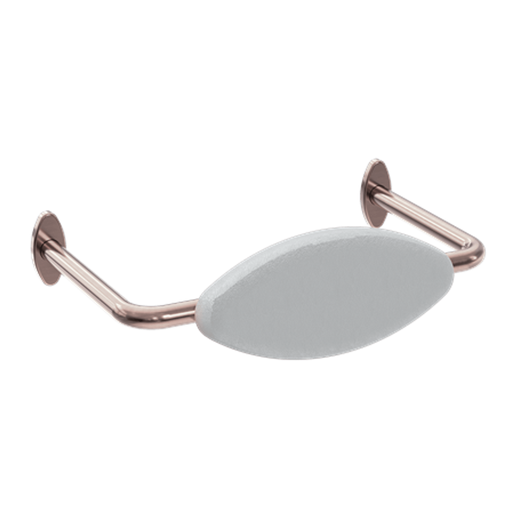 Mecca Care DDA Toilet Backrest Brushed Bronze gallery detail image