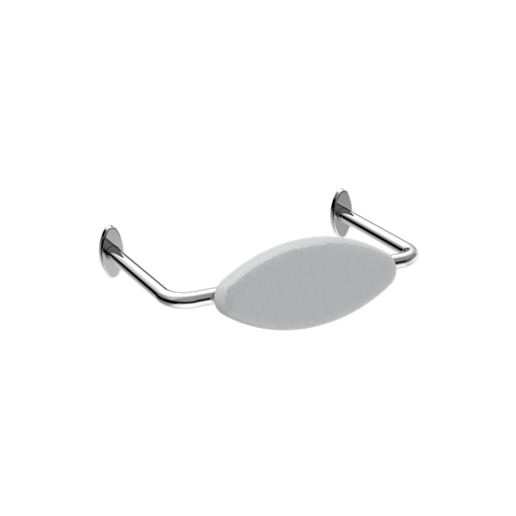 Mecca Care DDA Toilet Backrest Chrome gallery detail image