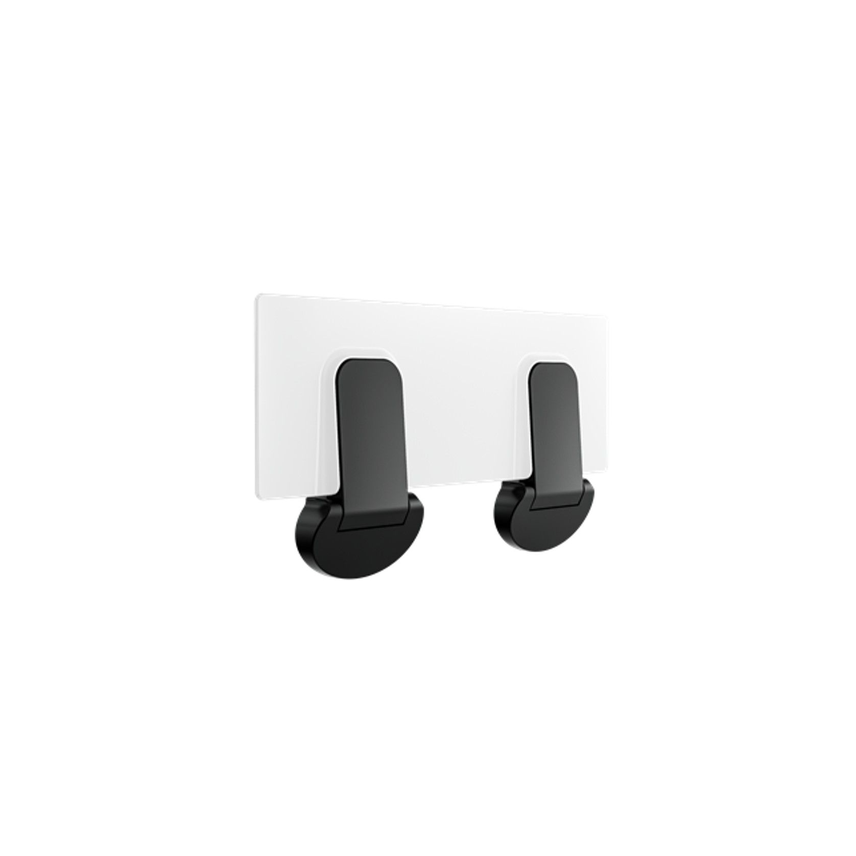 Mecca Care Shower Seat 960×330mm Matte Black gallery detail image